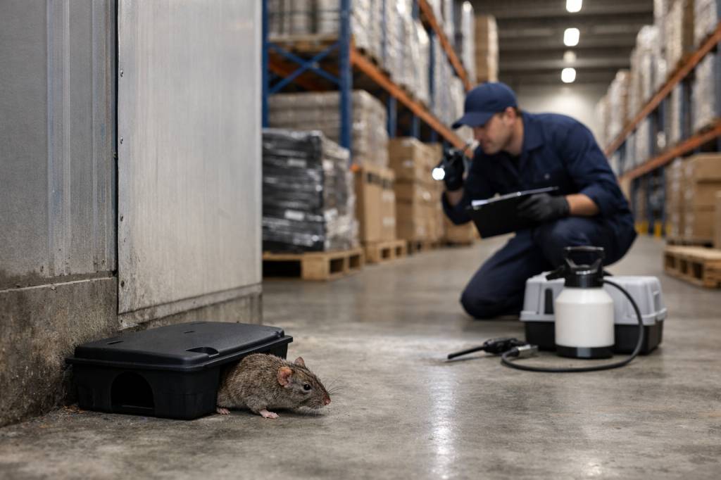 Dératisation Corbas : solutions professionnelles pour sites logistiques et entrepôts