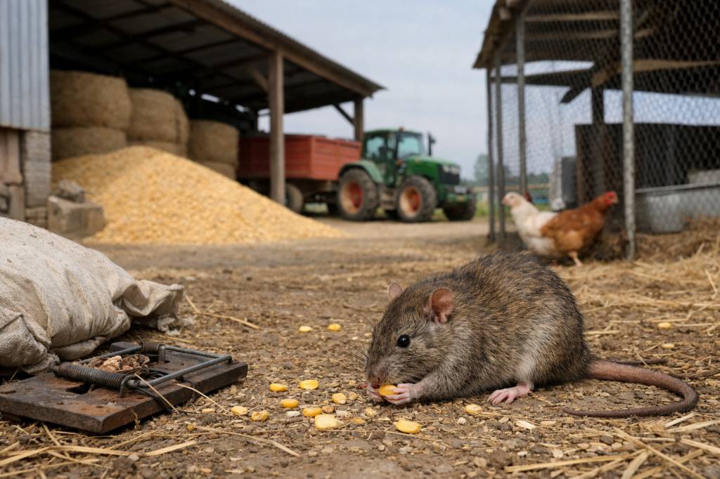 Dératisation Solaize : protéger votre exploitation agricole des dégâts causés par les rats