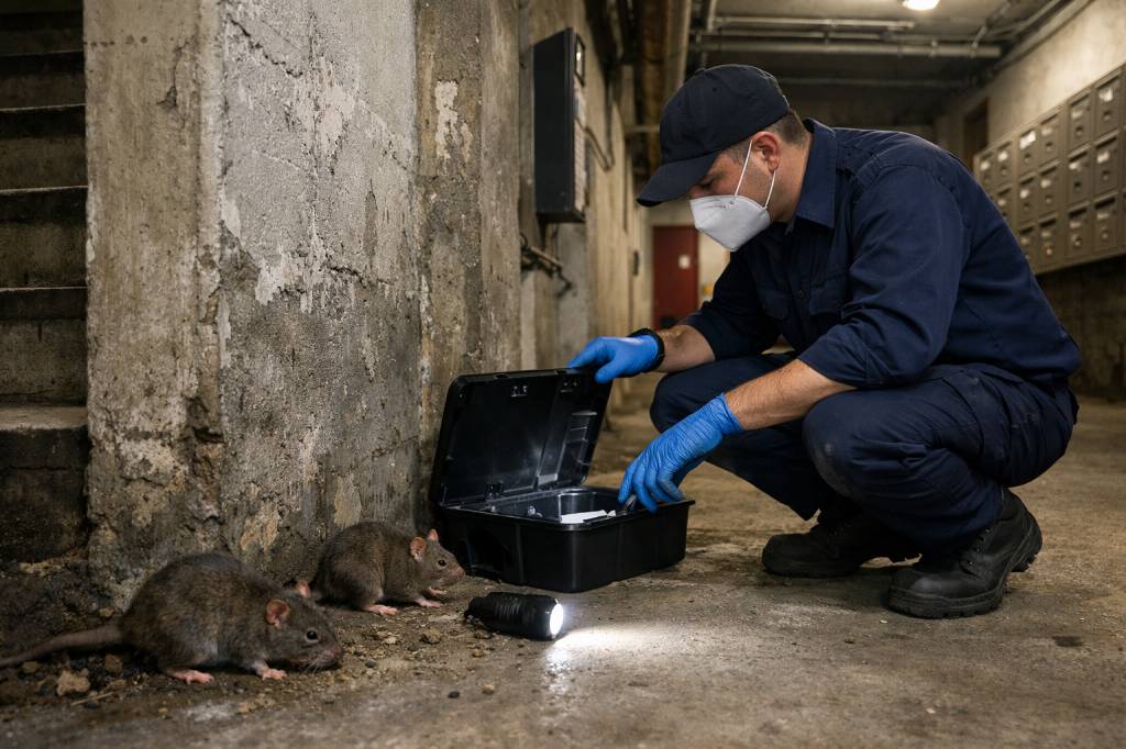 Dératisation Rillieux la pape : contrôle et suivi des populations de rats dans les immeubles