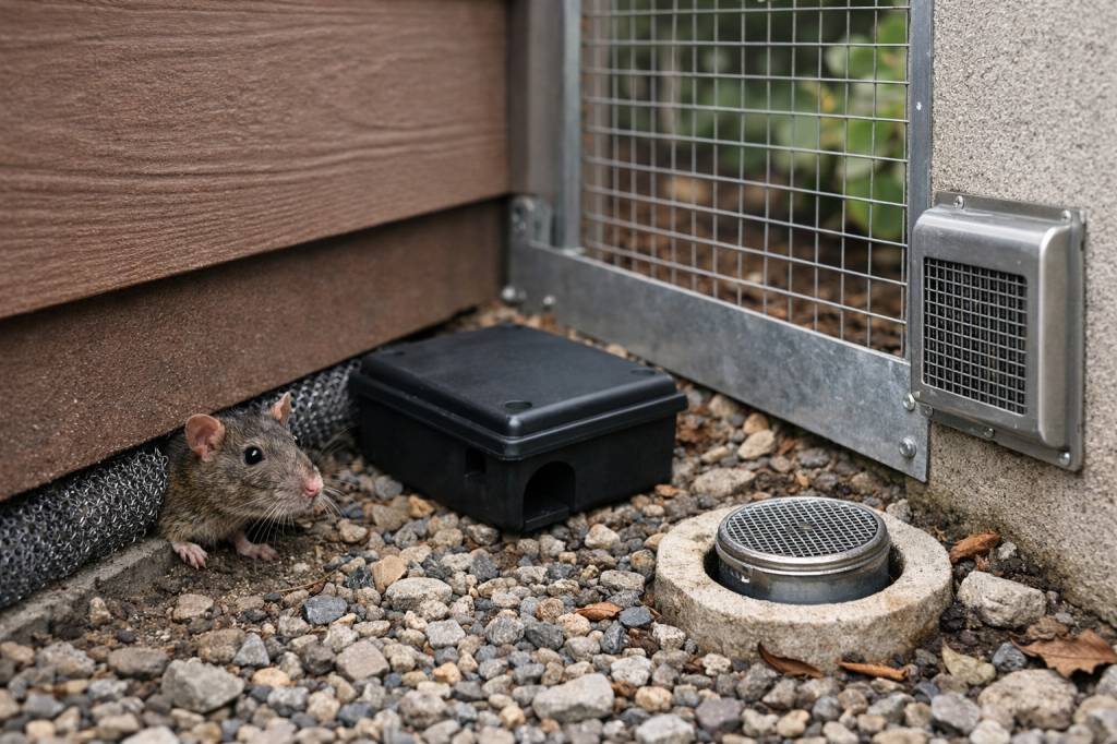 Dératisation Chaponost : solutions pour limiter l’accès des rats à votre habitation