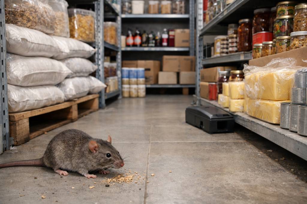 Dératisation Saint Priest : comment Rhône-dératisation protège vos stocks et réserves alimentaires